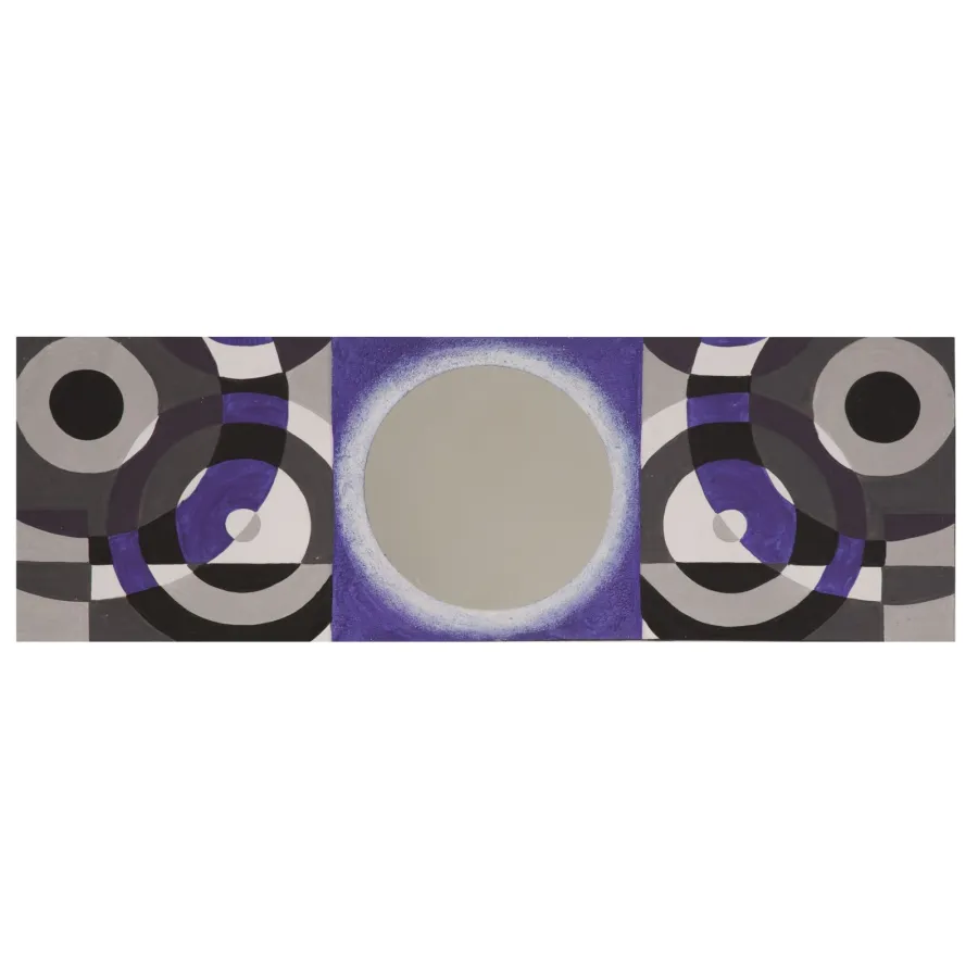 MALOWANIE NA PŁÓTNIE Z LUSTREM FIOLETOWY -B- 50x3x150 cm